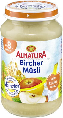 Alnatura Bircher Müsli, ab 8. Monat, 190g