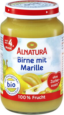Alnatura Birne mit Marille, ab dem 4. Monat, 190g