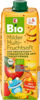 K-Bio Baby Milder Multi Fruchtsaft, ab dem 5. Monat, 500 ml