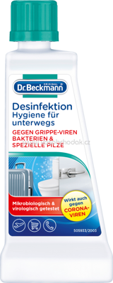 Dr. Beckmann Desinfektion Hygiene für unterwegs, 50 ml