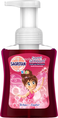 Sagrotan Kids Samt-Schaum Handwaschschaum Rot, 250 ml
