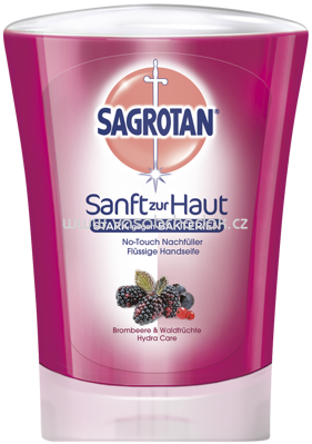 Sagrotan No-Touch Nachfüller Brombeere & Waldfrüchte Hydra Care, 250 ml