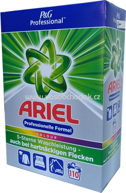 Ariel Professional Color Pulver, 7,15 kg, 110 Wl