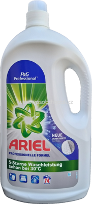 Ariel Professional Universal Gel, 4,07 l, 74 Wl