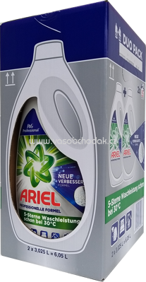 Ariel Professional Universal Gel, 6,05 l, 110 Wl