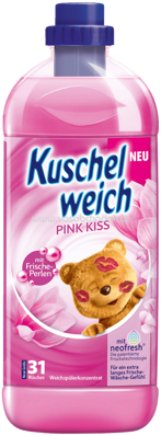 Kuschelweich Weichspüler Pink Kiss, 31 Wl, 1l