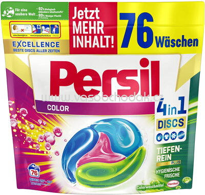 Persil Colorwaschmittel 4in1 Discs, 76 Wl