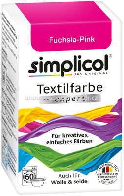 Simplicol Textilfarbe expert Fuchsia-Pink, 1 St