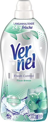 Vernel Weichspüler Fresh Control Fresh Breeze, 64 Wl, 1,6 l