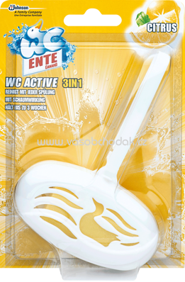 WC-Ente Duftstein WC Active 3in1 Citrus, 40g, 1 St