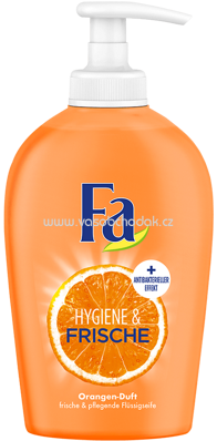 Fa Flüssigseife Hygiene & Frische Orange mit Antibakteriel Effekt, 250 ml