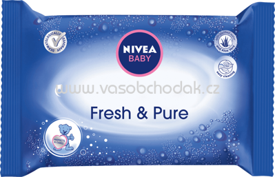 NIVEA BABY Feuchttücher Baby Fresh & Pure, 63 St