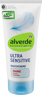 Alverde NATURKOSMETIK Cremedusche Ultra Sensitiv, 200 ml