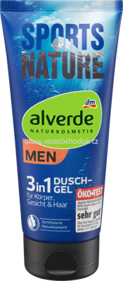 Alverde MEN Duschgel 3in1 Sports Nature, 200 ml