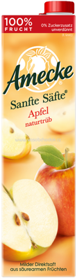 Amecke Sanfte Säfte Apfel naturtrüb, 1l