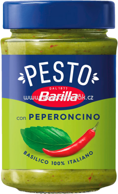 Barilla Pesto con Peperoncino Basilico 100% Italiano, 190g