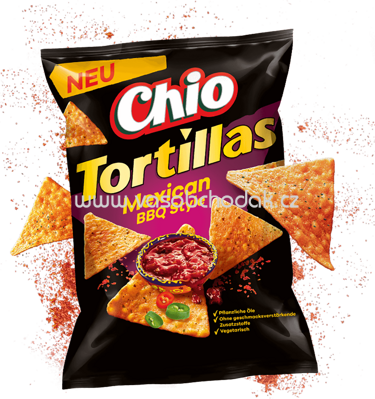 Chio Tortillas Mexican BBQ Style, 110g