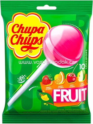 Chupa Chups Fruit, 10 St, 120g