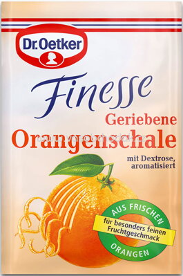 Dr.Oetker Finesse Geriebene Orangenschale, 3 St, 18g