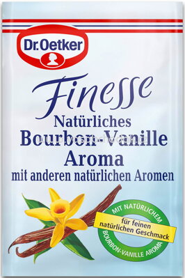 Dr.Oetker Finesse Natürliches Bourbon Vanille Aroma, 2 St, 10g