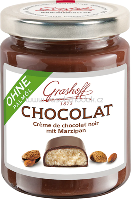 Grashoff Dunkle Chocolat mit Marzipan, 250g