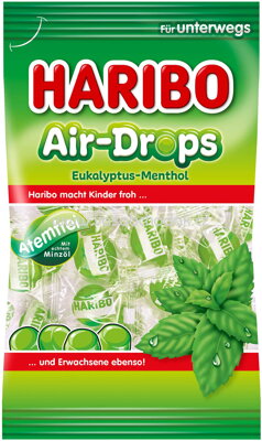 Haribo Air-Drops Eukalyptus-Menthol, 100g