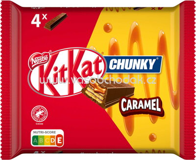 KitKat Chunky Caramel, 4x43,5g, 174g
