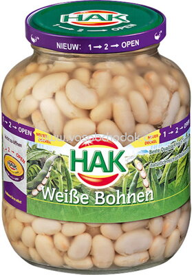 HAK Weiße Bohnen, 720 ml