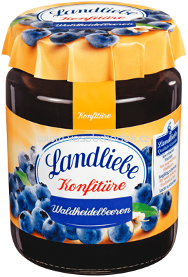 Landliebe Konfitüre Extra Waldheidelbeeren, 200g