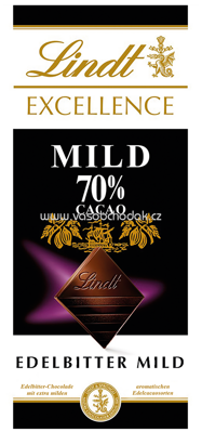 Lindt Excellence 70% Mild, 100g