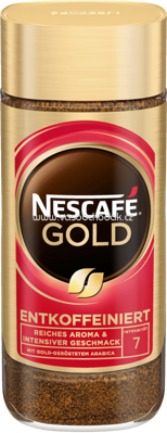 Nescafé Gold Entkoffeiniert löslicher Kaffee, 200g