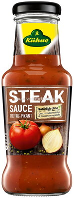 Kühne Steak Sauce Pfeffrig Pikant, 250 ml