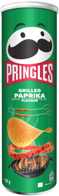 Pringles Grilled Paprika, 185g