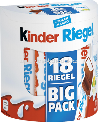 Kinder Riegel Big Pack, 18x21g