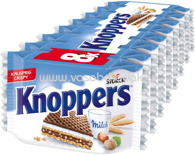 Knoppers, 8 St, 200g