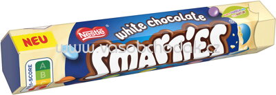 Smarties White Chocolate, Rolle, 120g