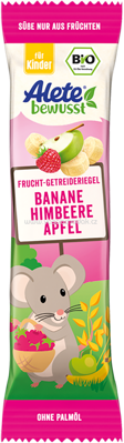 Alete Getreideriegel Banane Himbeere-Apfel, ab 1 Jahr, 25g