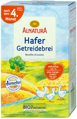 Alnatura Hafer-Getreidebrei nach 5. Monat, 250g