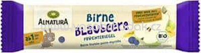 Alnatura Früchteriegel Birne-Blaubeere, ab 1 Jahr, 20g