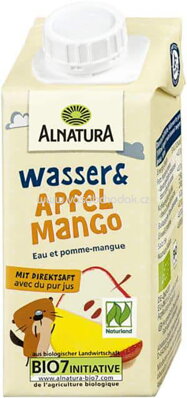 Alnatura Wasser & Apfel-Mango, ab 1 Jahr, 200 ml