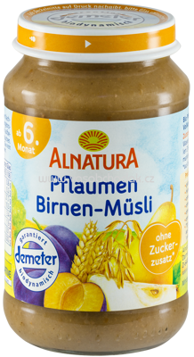 Alnatura Pflaumen-Birnen-Müsli, ab 6. Monat, 190 g
