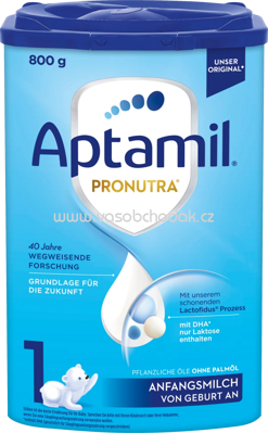 Aptamil Pronutra Anfangsmilch 1, von Geburt an, 800g