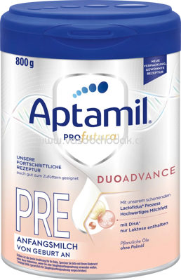 Aptamil Anfangsmilch Pre Profutura Duo Advance, von Geburt an, 800g