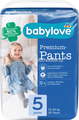 Babylove Baby Pants Premium Gr. 5 Junior, 13-20 kg, 20 St