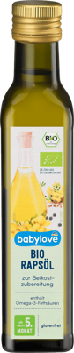 Babylove Beikostöl Bio-Rapsöl, nach dem 5. Monat, 250 ml