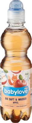 Babylove Bio Saft & Wasser Apfel, 330 ml