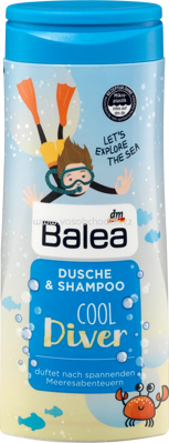 Balea Dusche & Shampoo Cool Diver, 300 ml