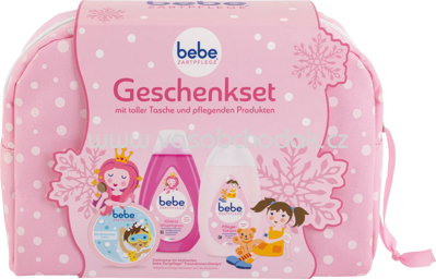 Bebe Geschenkset Zartpflege Winterfreundinnen Shampoo 300ml + Zartcreme 150ml + Pflegelotion 300ml, 1 St