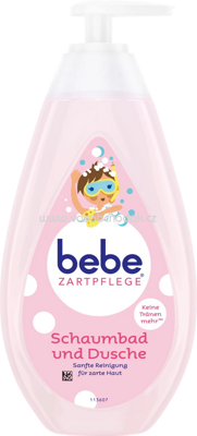 Bebe Zartpflege Schaumbad & Dusche, 500 ml