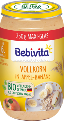 Bebivita Vollkorn in Apfel Banane, ab 6. Monat, 250g